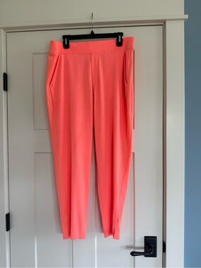 Athleta Brooklyn Ankle Pants – Coral Sunset  Size 14